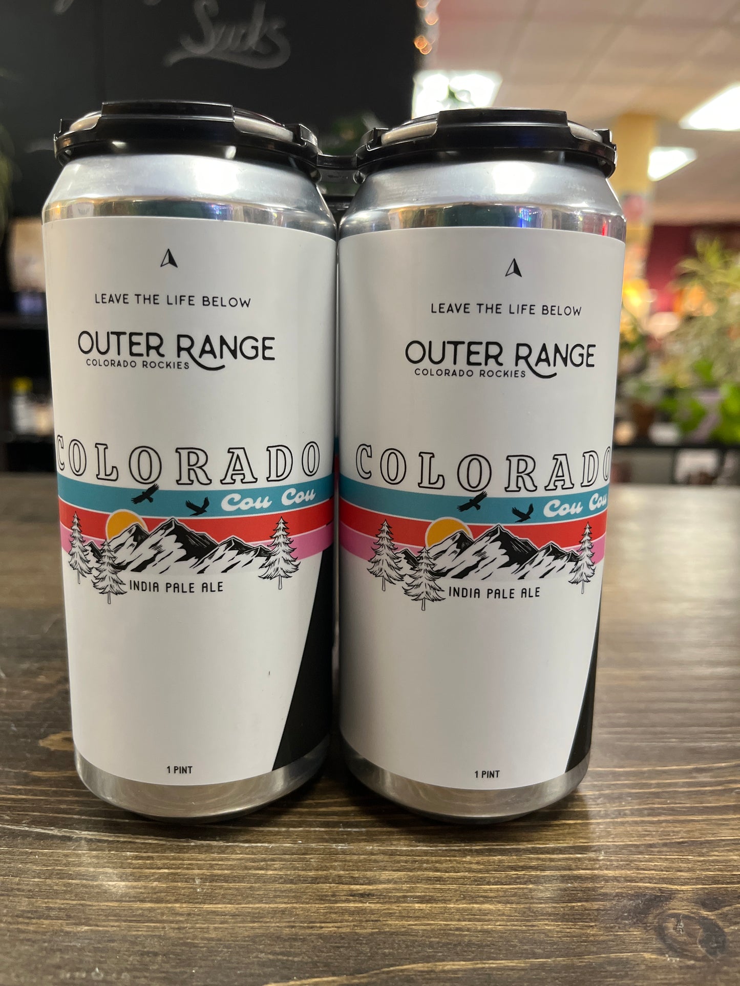 Outer Range Brewing Co. 'Colorado Cou Cou' Hazy IPA, Colorado, USA