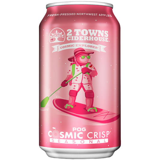 2 Towns Ciderhouse CosmicCrisp POG Cider, Colorado