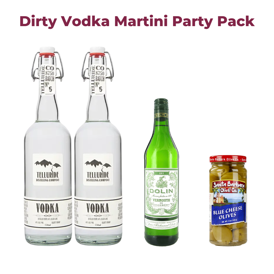 Dirty Vodka Martini Party Pack