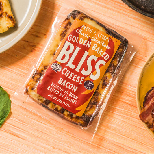 Cheese Brothers Bacon Golden Baked Bliss Cheese, Wisconsin, USA