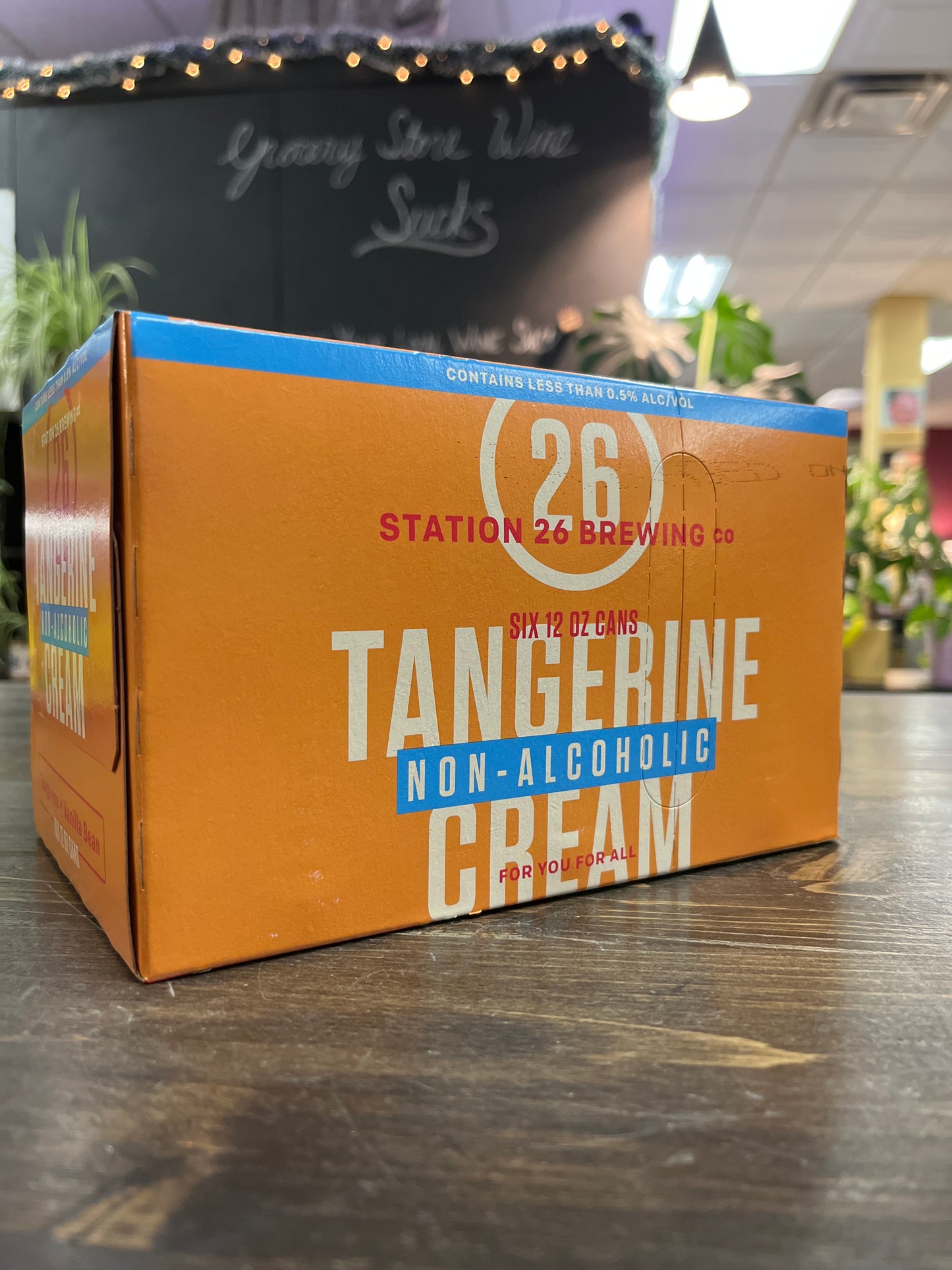 Station 26 Brewing Non-Alcoholic Tangerine Cream, Colorado, USA