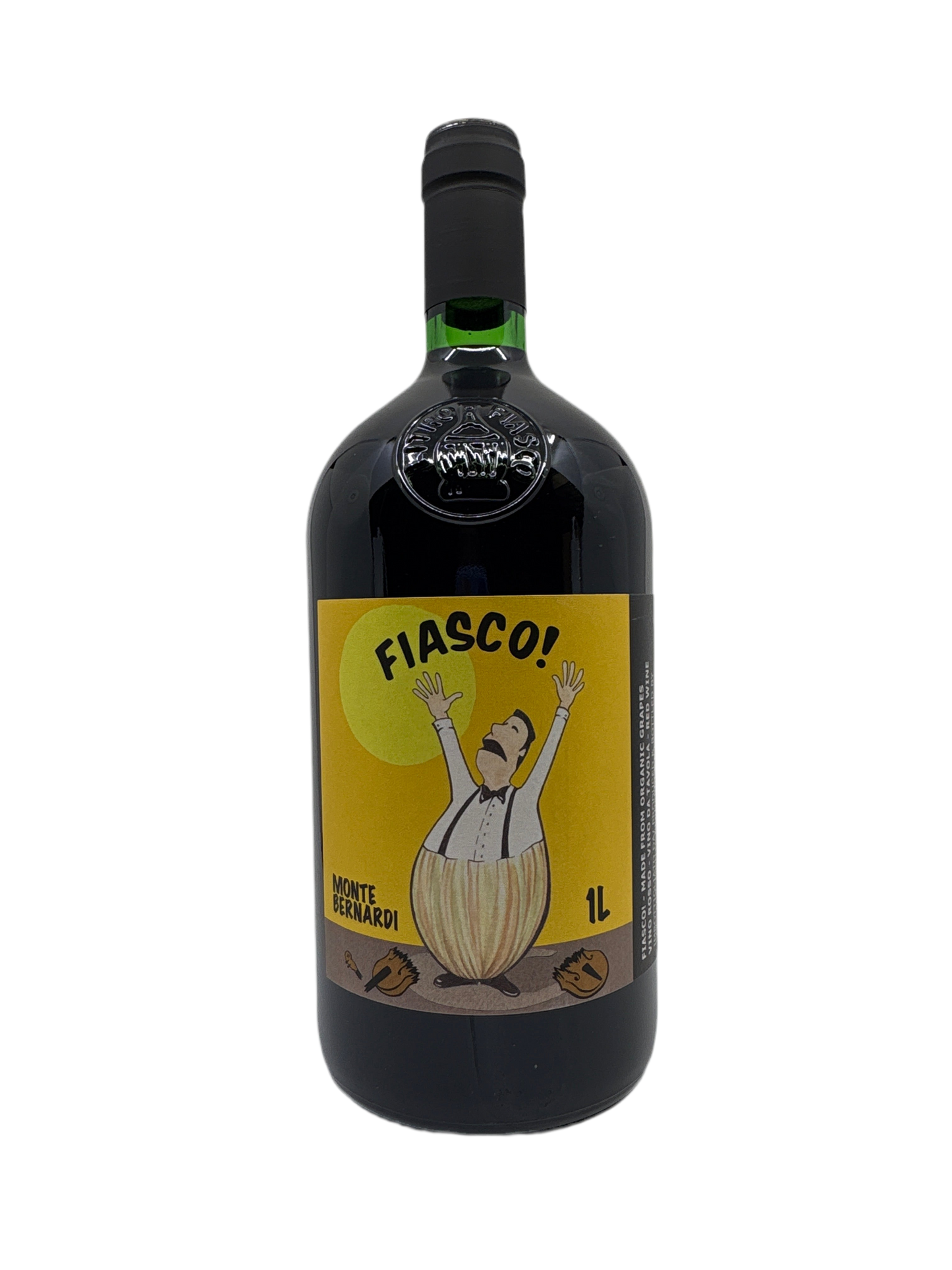 Monte Bernardi 'Fiasco' Rosso Vino da Tavola, Tuscany, Italy