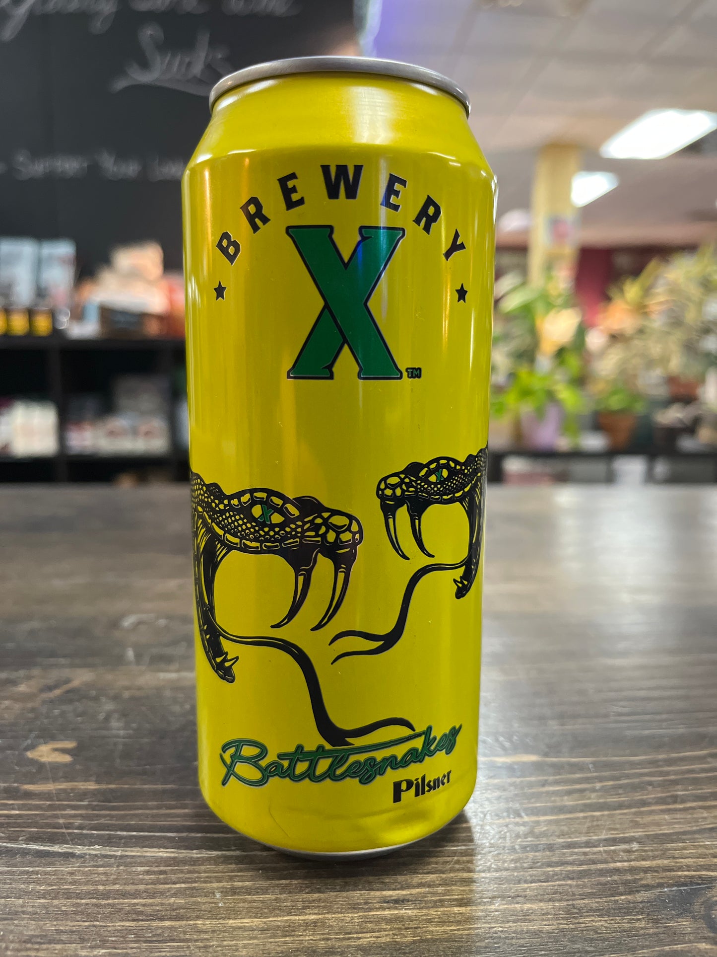 Brewery X Battlesnakes Pilsssner Beer, California, USA