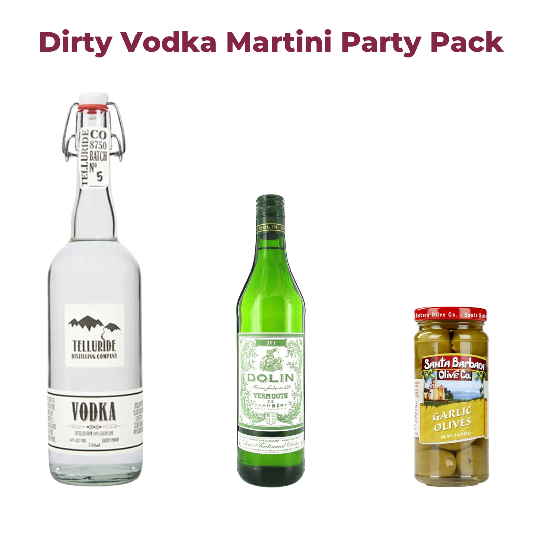 Dirty Vodka Martini Party Pack