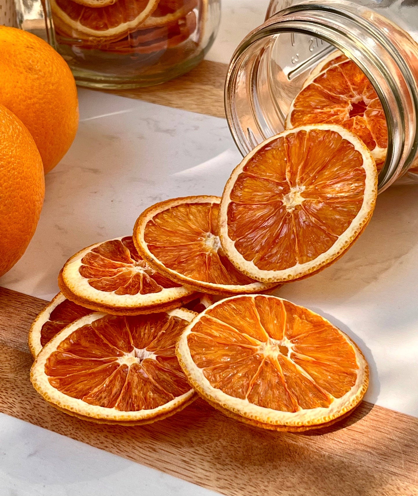 The Perfect Garnish Co. Orange Wheel Slices, Texas