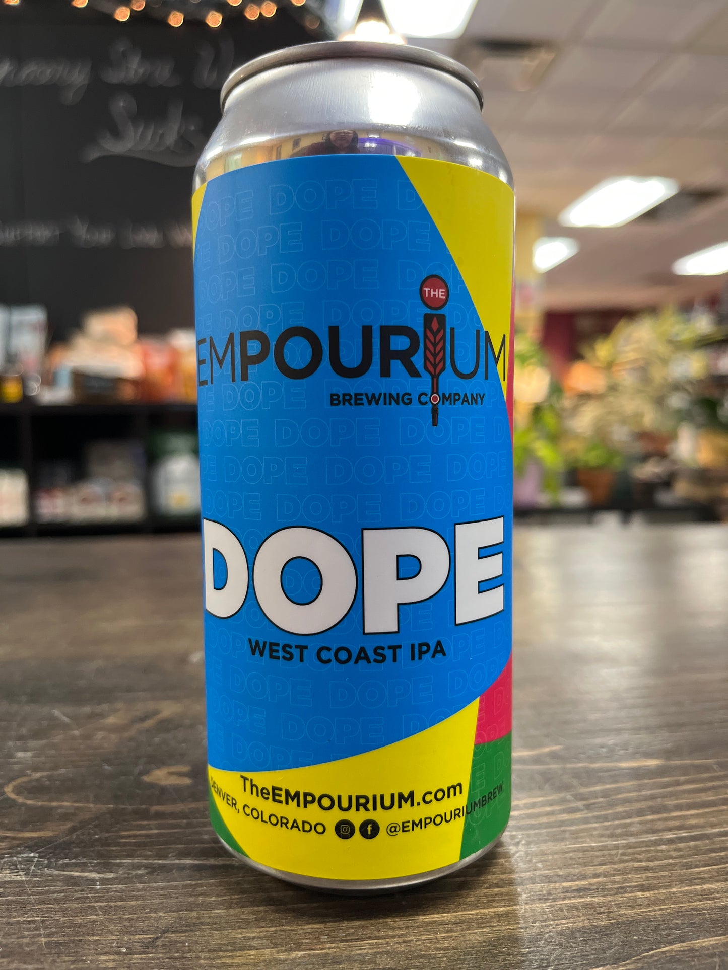 Empourium Brewing 'Dope' American Pale Ale Beer, Colorado, USA