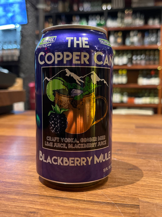 The Copper Can Blackberry Mule RTD Cocktail Single Can