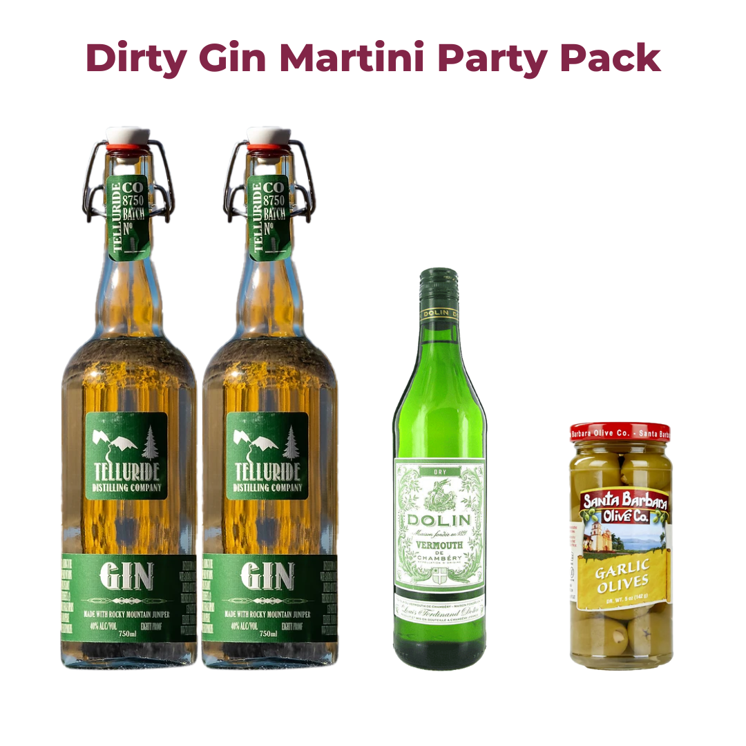 Dirty Gin Martini Party Pack