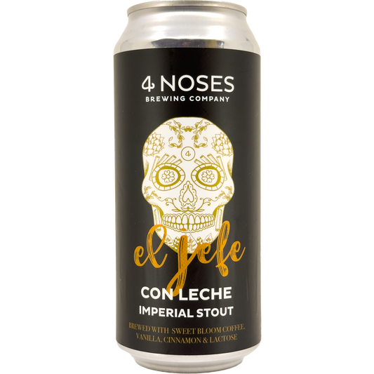4 Noses Brewing Co. 'El Jefe' Con Leche Imperial Stout Beer, Colorado