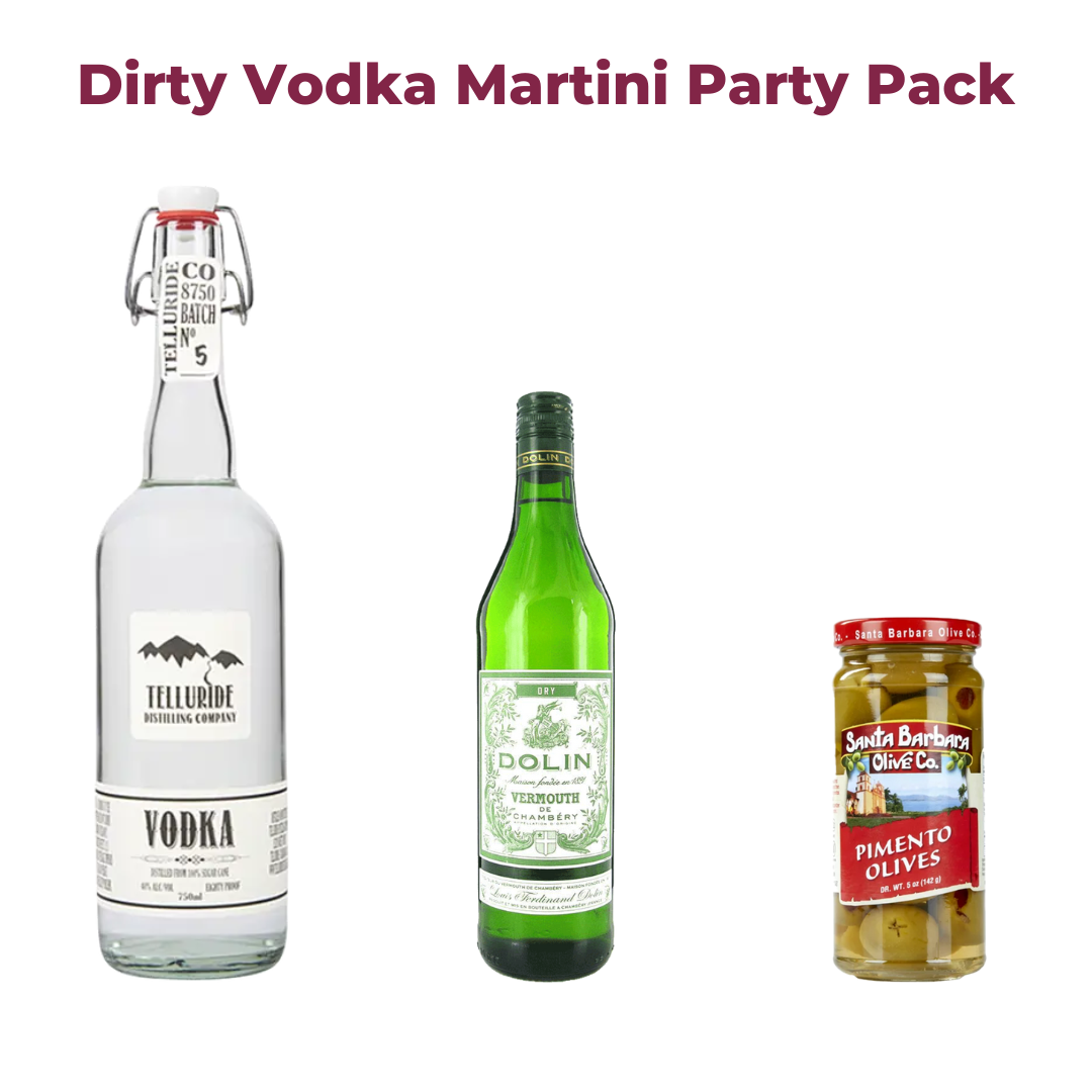 Dirty Vodka Martini Party Pack