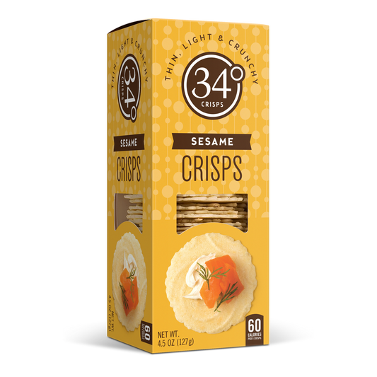 34 Degree 'Sesame Crisps' Crackers