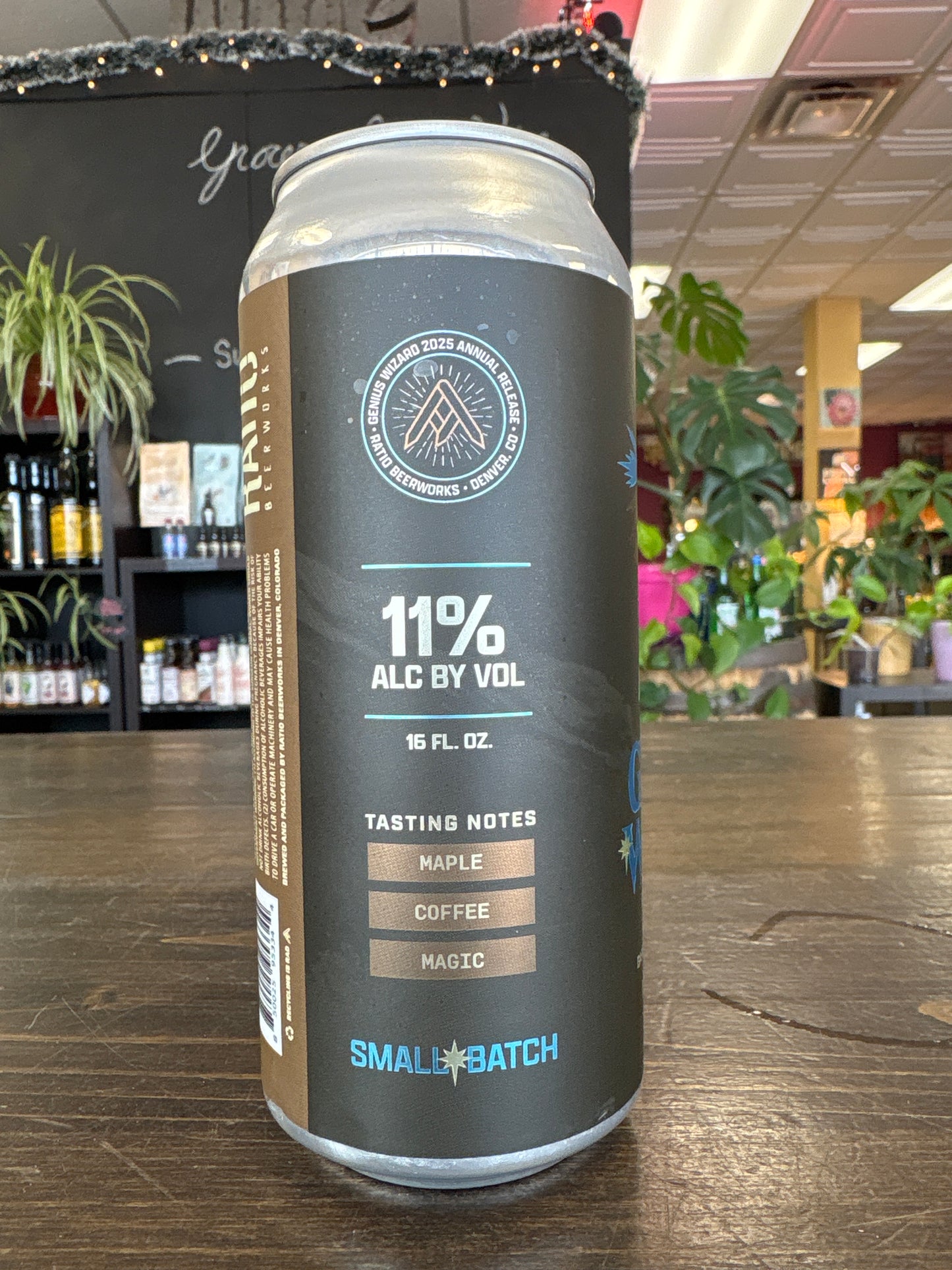 Ratio Beerworks 'Genius Wizard' Maple Imperial Stout, Colorado, USA