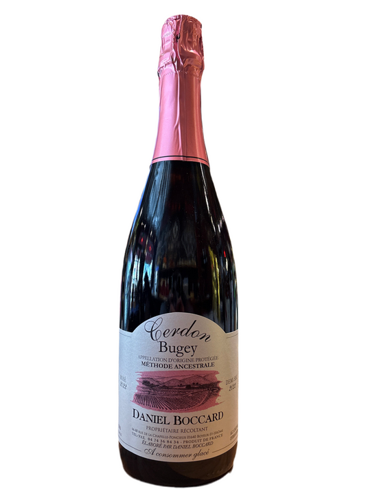 Daniel Boccard Methode Ancestrale Demi-Sec Rose, Bugey Cerdon, France