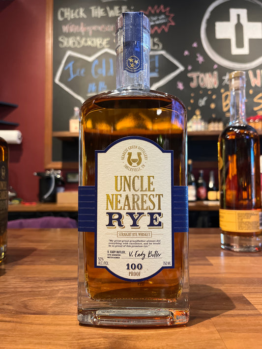 Uncle Nearest Straight Rye Whiskey, Tennessee, USA