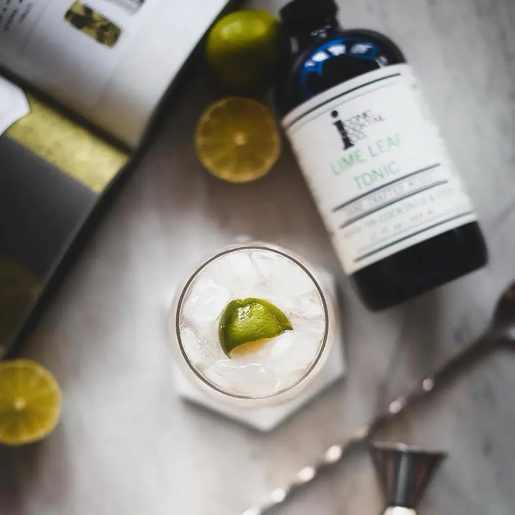 Iconic Cocktail Co. Lime Leaf Tonic Handcrafted Cocktail Mixer, Arizona
