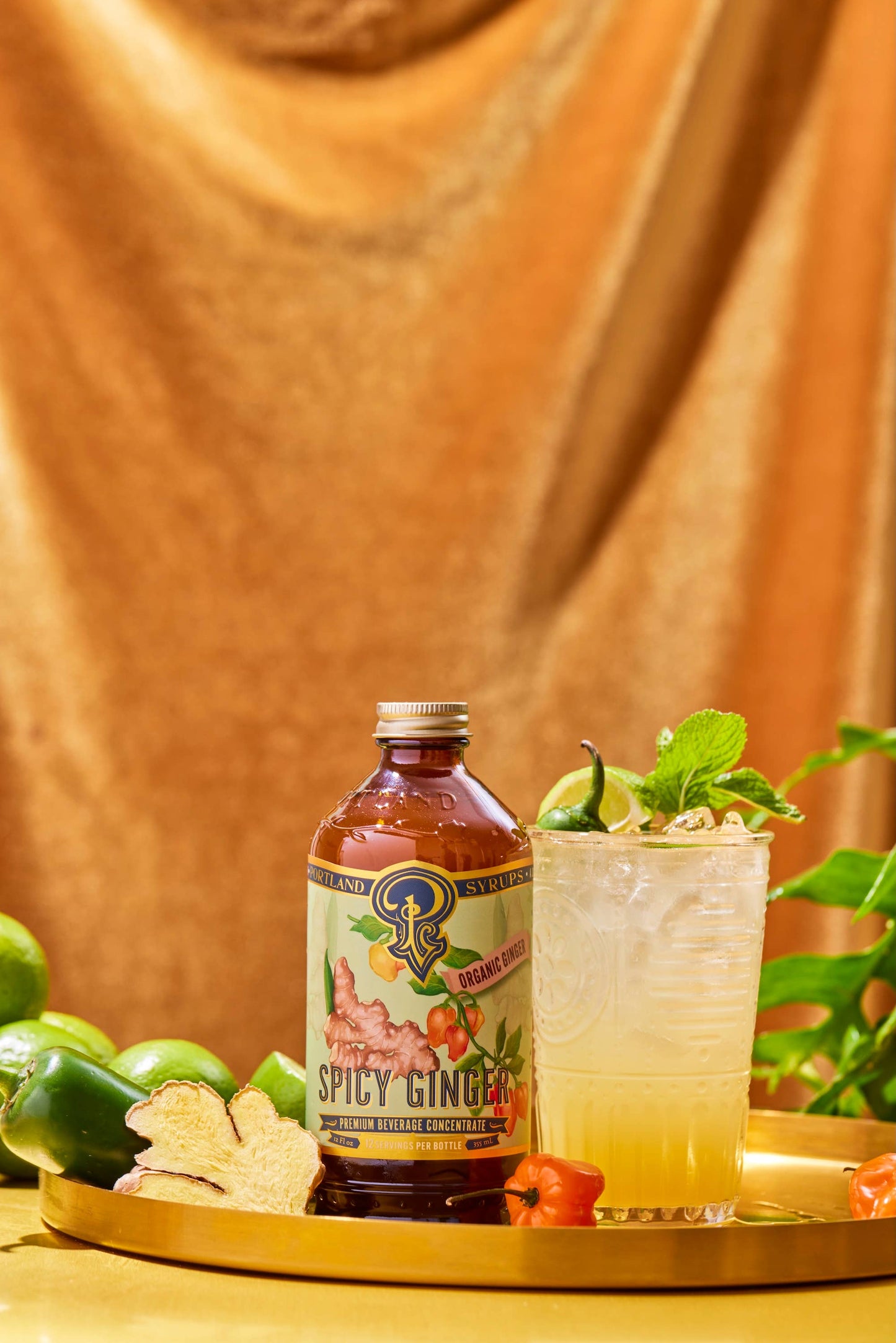 Portland Syrups Spicy Ginger Syrup, Oregon