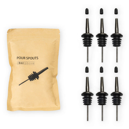 A Bar Above Black Pour Spouts