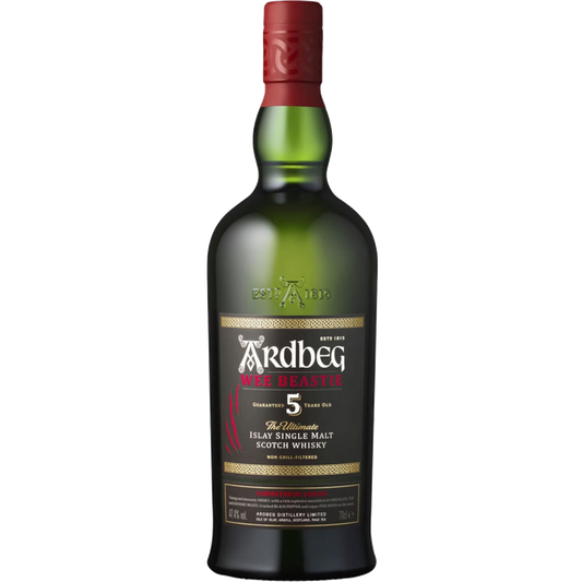 Ardbeg 'Wee Beastie' 5 Year Old Single Malt Scotch Whisky, Islay, Scotland