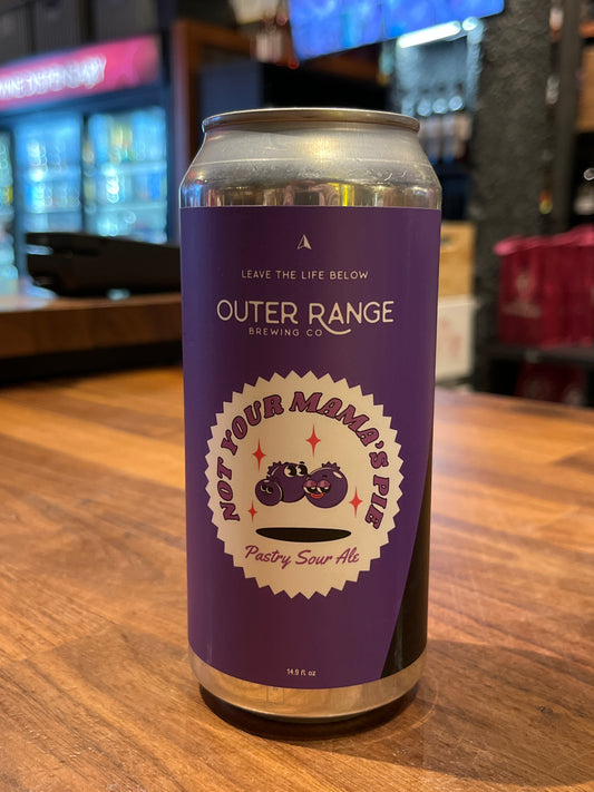 Outer Range Brewing 'Not Your Mama's Pie' Fruited Sour Ale, French Alps