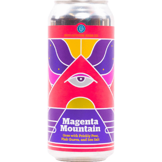 BBCO Burlington Beer Company 'Magenta Mountain' Gose Ale Beer, Vermont