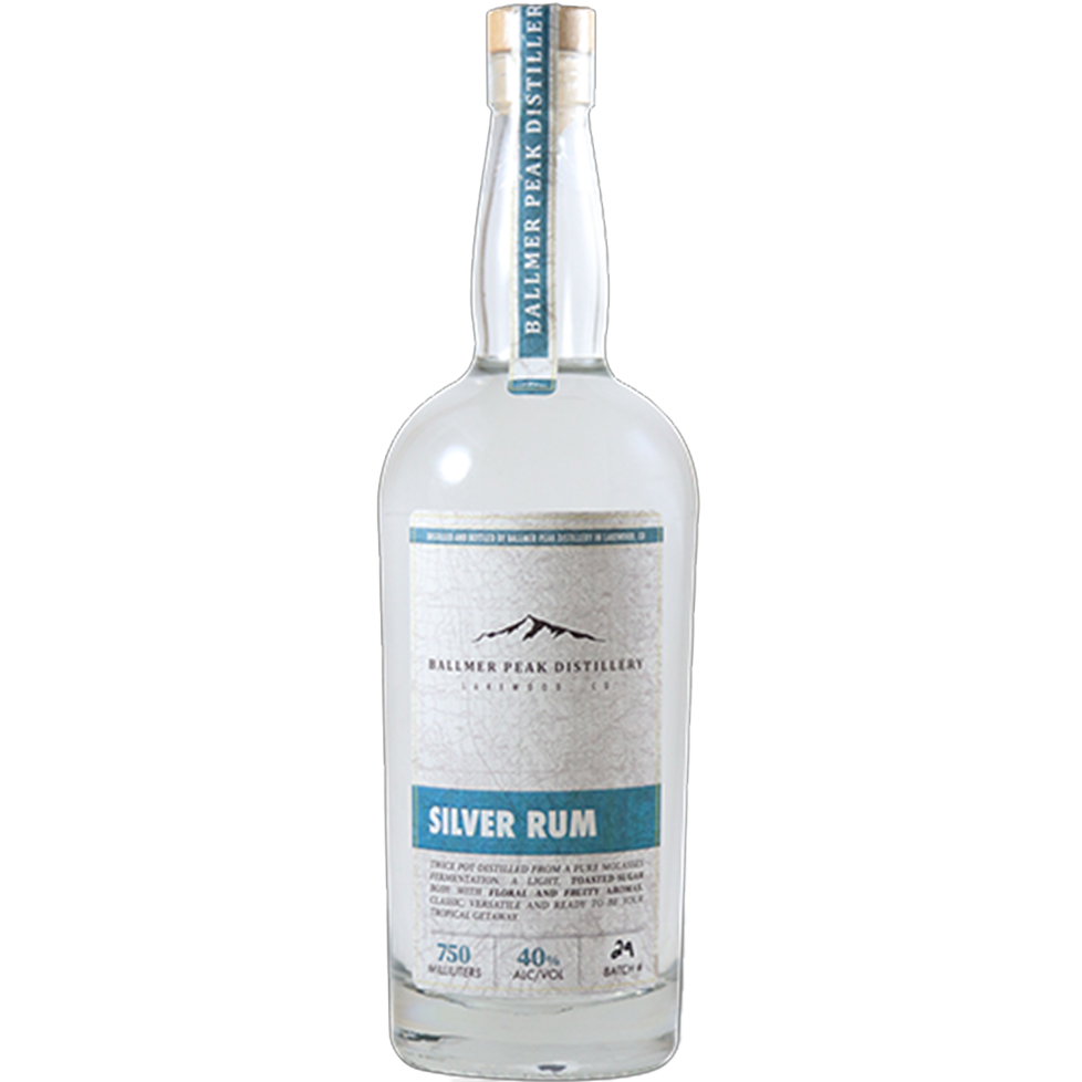 Ballmer Peak Distillery Silver Rum, Colorado