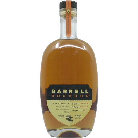 Barrell Craft Spirits 'Batch 034' Cask Strength 6 Year Old Straight Bourbon Whiskey, Kentucky