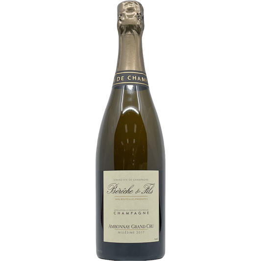 Bereche et Fils 'Ambonnay' Grand Cru Millesime, Champagne, France 2017