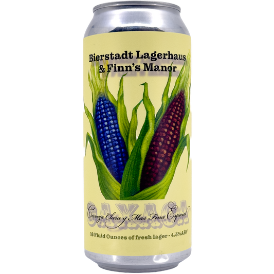 Bierstadt Lagerhaus x Finn's Manor Heritage Corn Lager Beer, Colorado