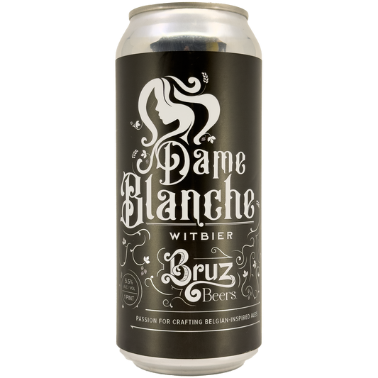 Bruz Beers 'Dame Blanche' Belgian Witbier, Colorado