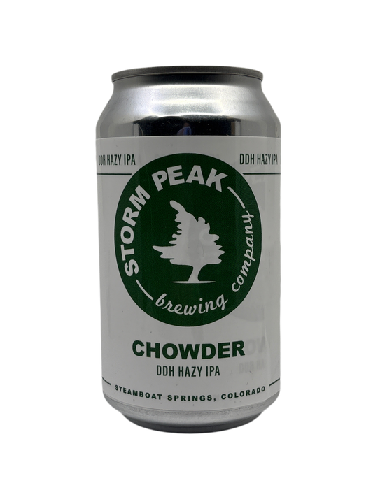 Storm Peak Brewing Co. Chowder DDH Hazy IPA Beer, Colorado, USA