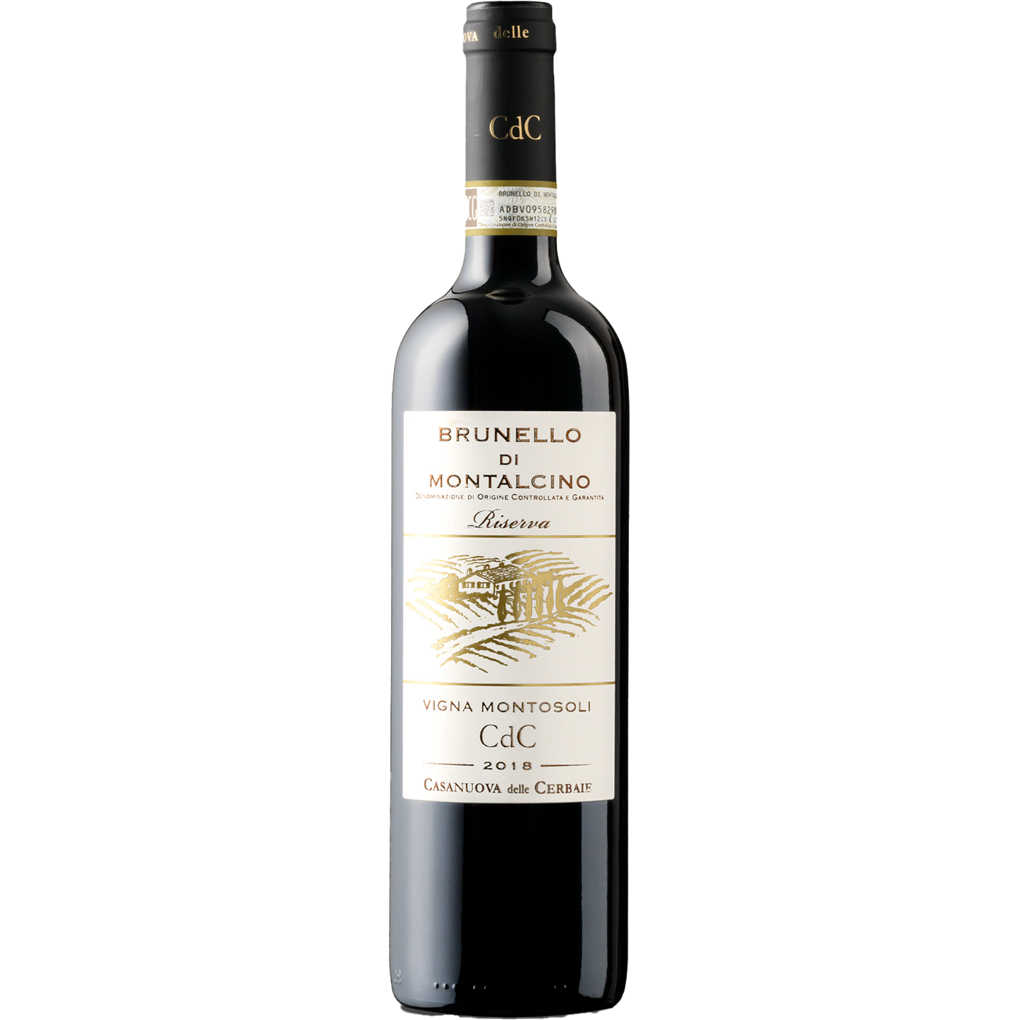 Casanuova delle Cerbaie 'Vigna Montosoli' Brunello di Montalcino Riserva DOCG, Tuscany, Italy