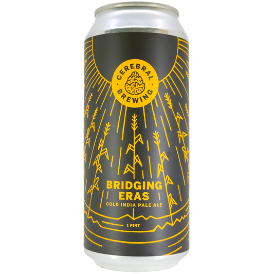 Cerebral Brewing 'Bridging Eras' Cold IPA Beer, Colorado