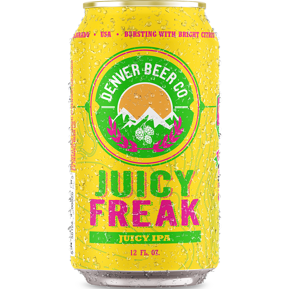 Denver Beer Company 'Juicy Freak' Juicy IPA