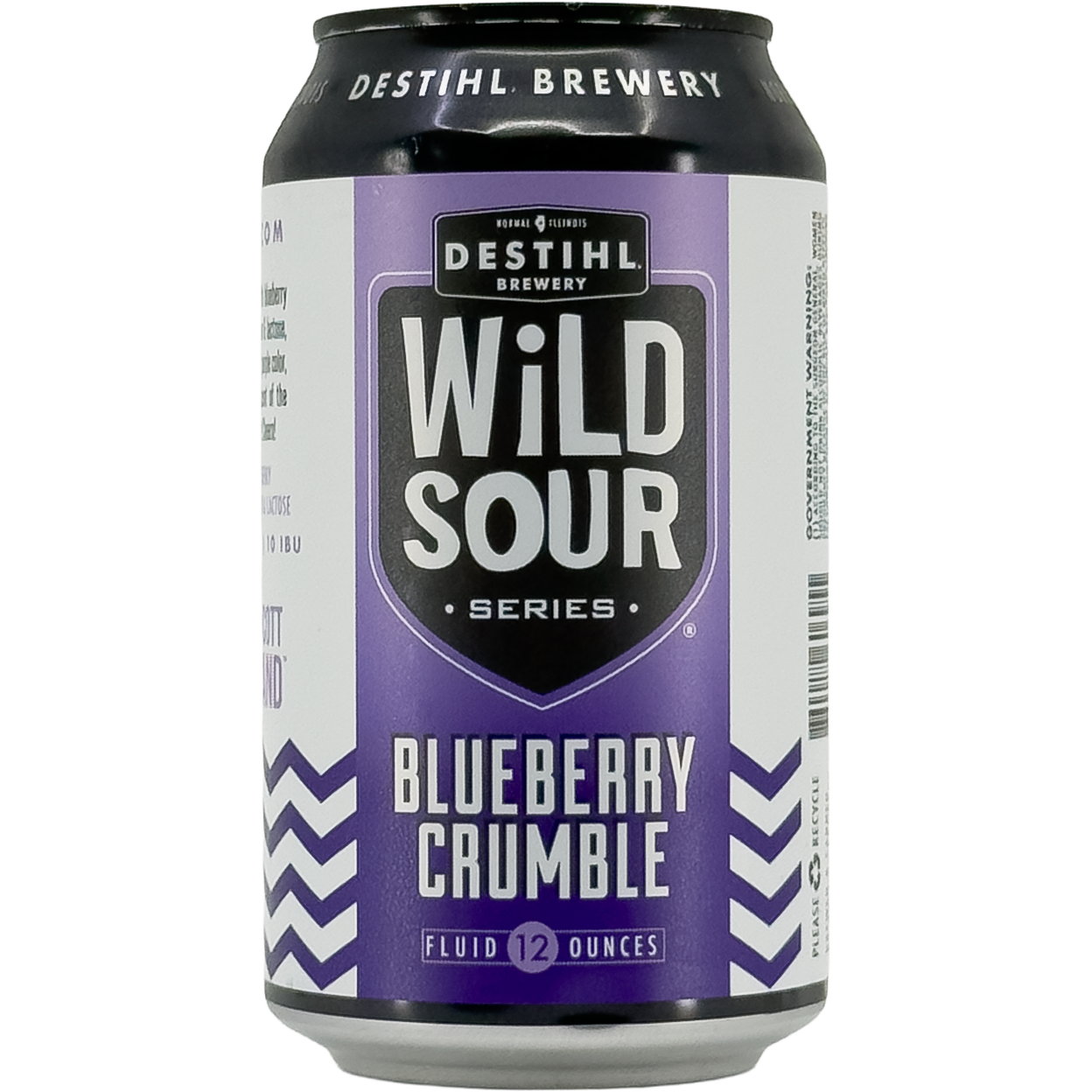 Destihl Brewery 'Wild Sour' Series Blueberry Crumble Beer, Illinois, USA