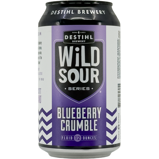 Destihl Brewery 'Wild Sour' Series Blueberry Crumble Beer, Illinois, USA