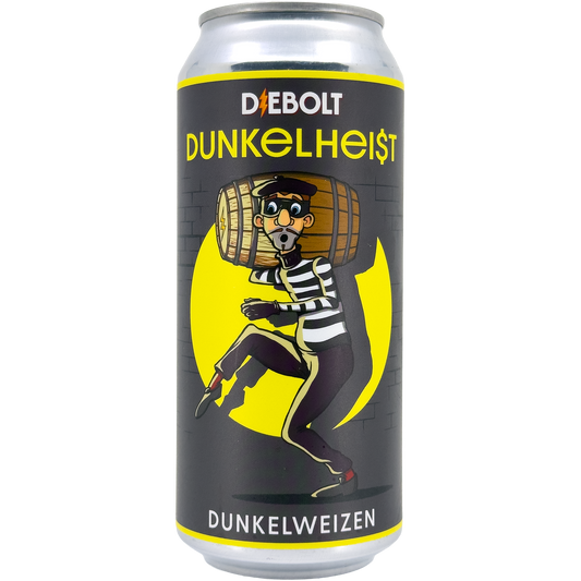 Diebolt Brewing DunkelHeist Dunkelweizen Beer, Colorado, USA