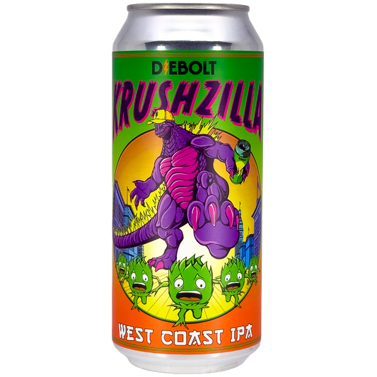 Diebolt Brewing Co. 'Krushzilla' West Coast IPA Beer, Colorado