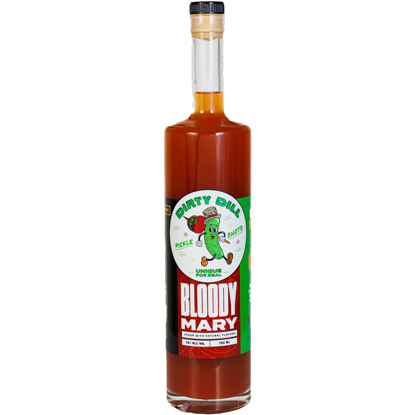Dirty Dill Pickle Shots 'Bloody Mary' Vodka, Colorado, USA