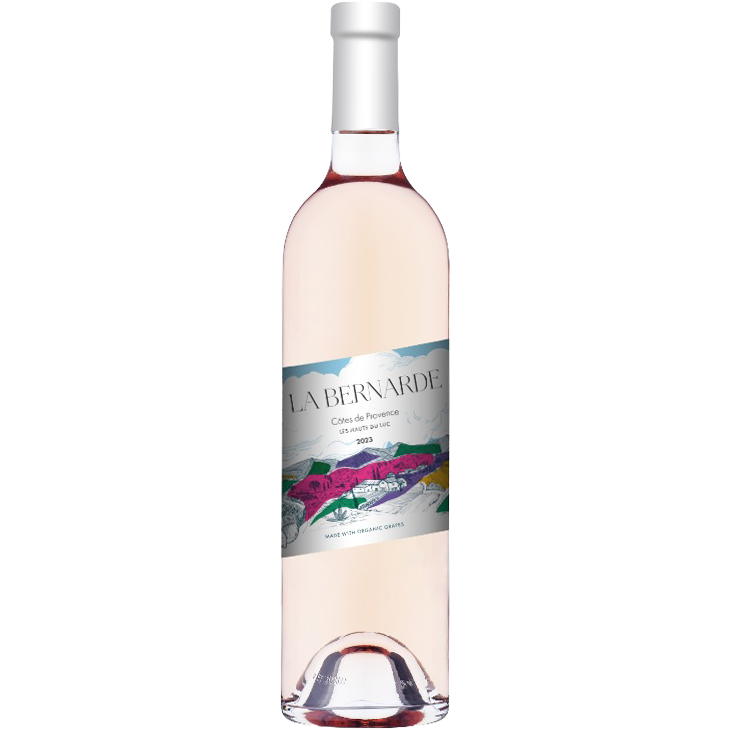 Domaine la Bernarde Cotes de Provence 'Les Hauts du Luc' Rose, France