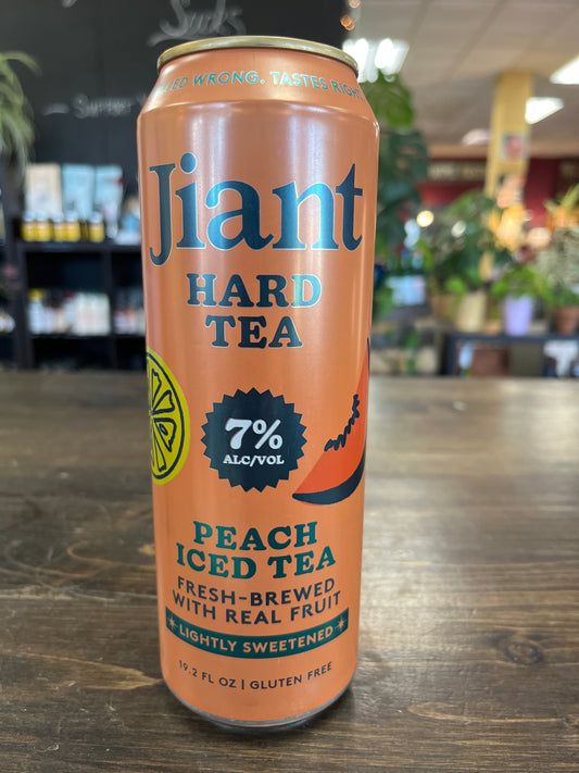 Jiant Peach Iced Hard Tea, California, USA