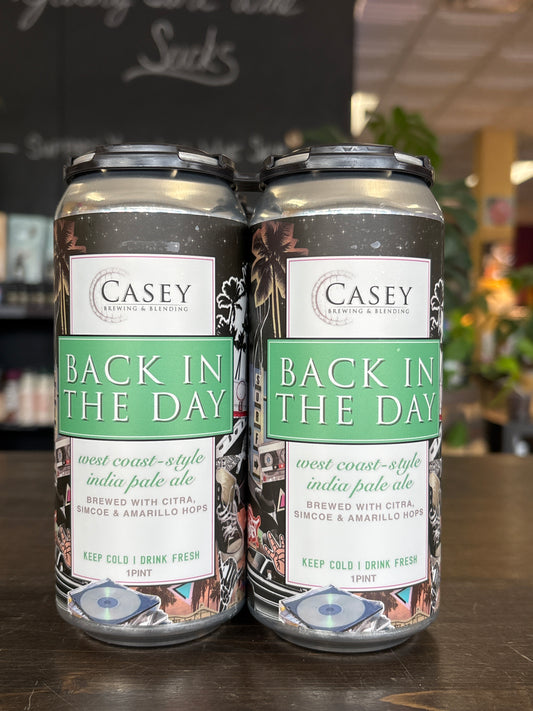 Casey Brewing & Blending 'Back in the Day' West Coast Style IPA Beer, Colorado, USA