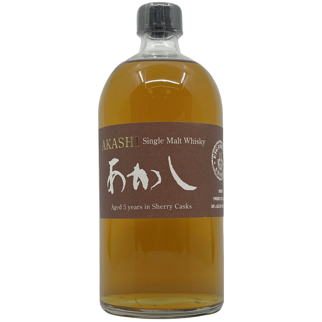 Eigashima - White Oak Distillery Akashi Sherry Cask 5 Year Old Single Malt Whisky, Japan 750ml