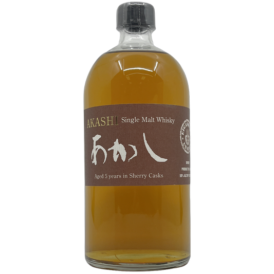 Eigashima - White Oak Distillery Akashi Sherry Cask 5 Year Old Single Malt Whisky, Japan 750ml
