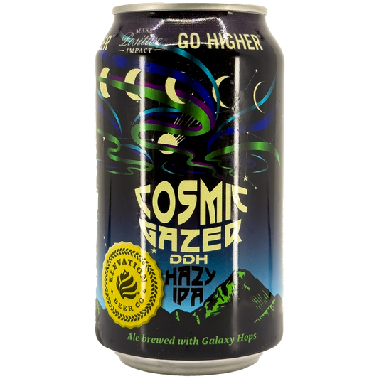 Elevation Beer Co. 'Cosmic Gazer' DDH Hazy IPA, Colorado, USA