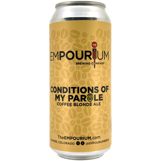 Empourium Brewing 'Conditions of My Parole' Blonde Ale Beer, Colorado