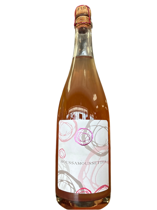 Agnes & Rene Mosse Moussamoussettes Petillant Rose, Loire, Vin de France