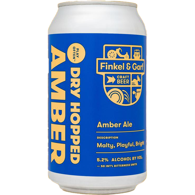 Finkel & Garf Brewing Dry Hopped Amber, Boulder, Colorado