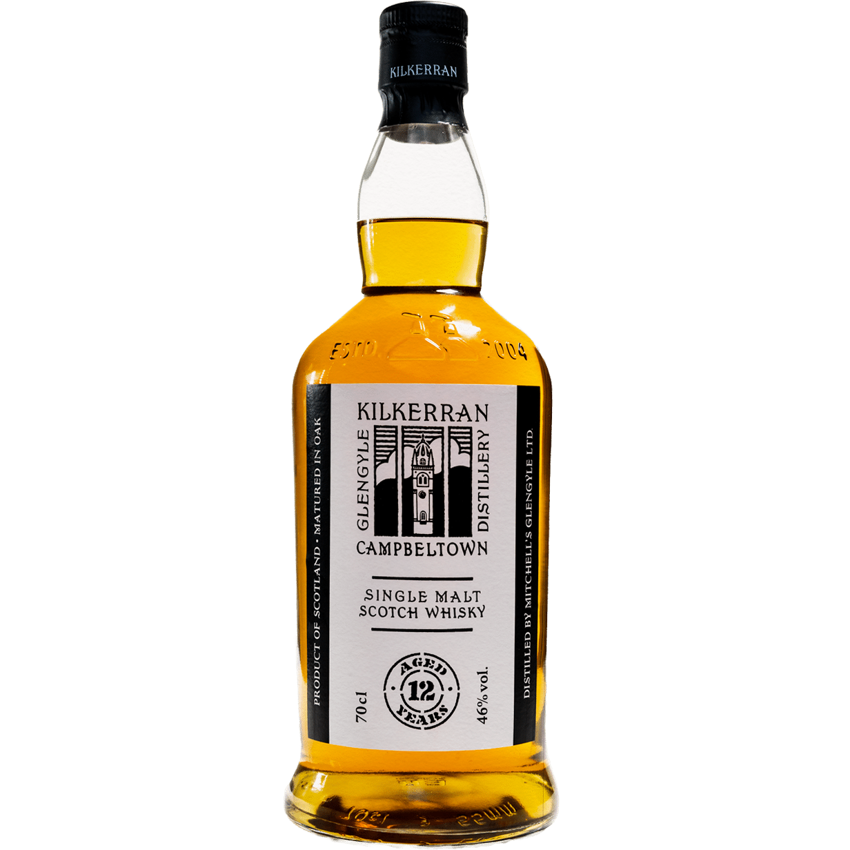 Glengyle Distillery 'Kilkerran' 12 Year Old Single Malt Scotch Whisky, Campbeltown, Scotland