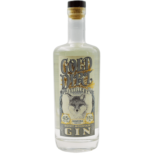 Gold Dirt Distillery 'Ginevra The Fox' Rocky Mountain Gin, Colorado, USA