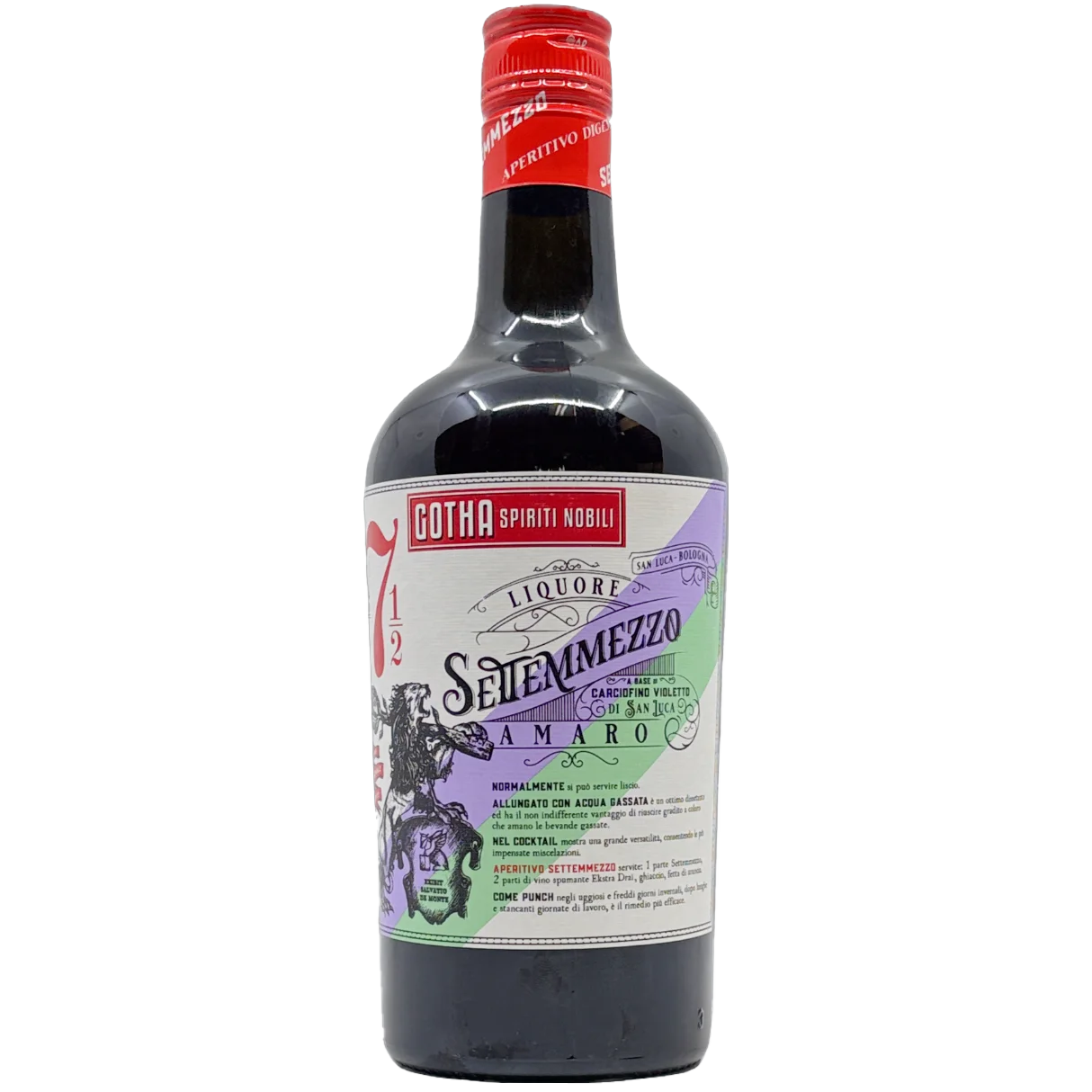 Gotha No. 7 1/2 Settemmezzo Amaro Liqueur, Emilia-Romagna, Italy